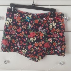 Floral Skort